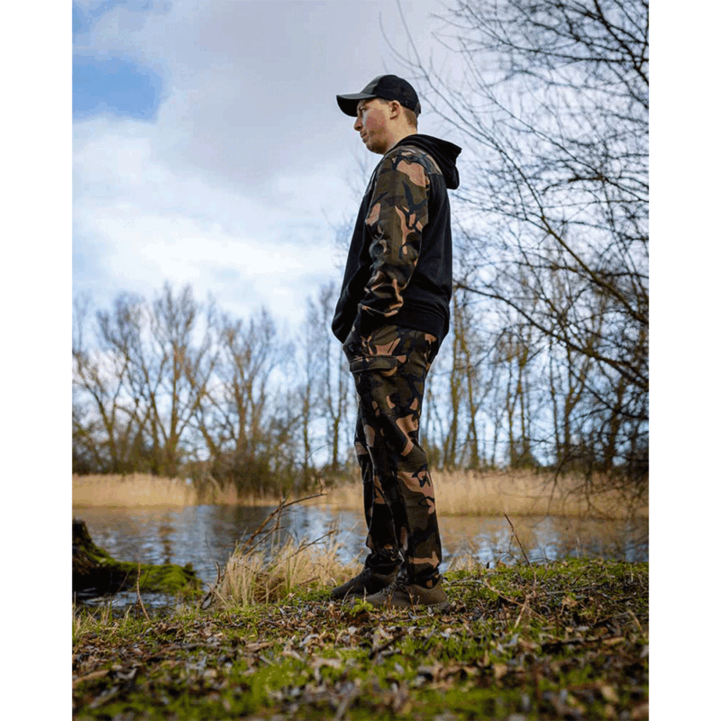 FELPA - FOX - LW ZIPPED HOODY Black/Camo - immagine 10