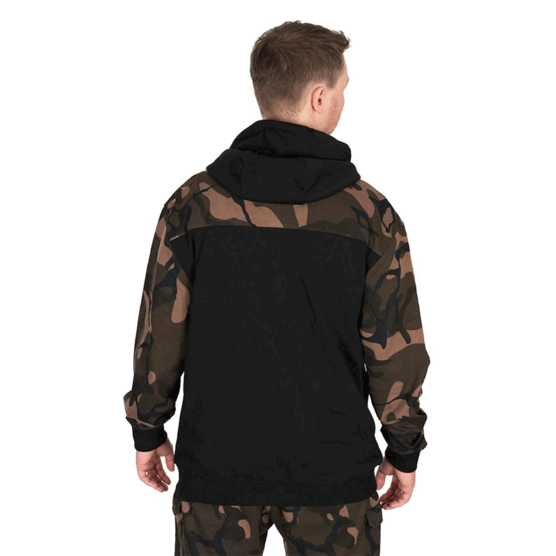 FELPA - FOX - LW ZIPPED HOODY Black/Camo - immagine 3