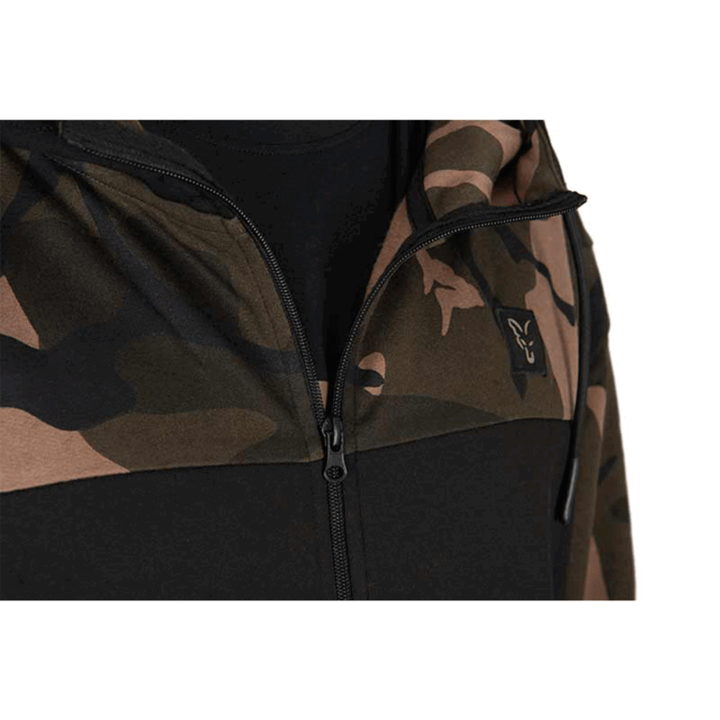 FELPA - FOX - LW ZIPPED HOODY Black/Camo - immagine 7