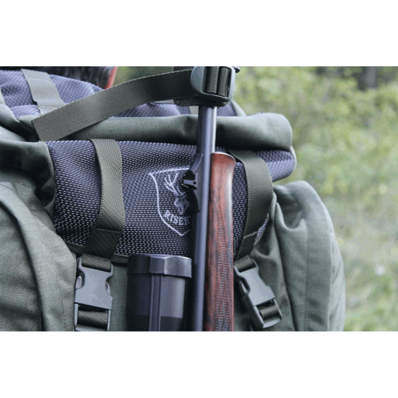 RISERVA - ZAINO PORTA CARABINA 3 TASCHE ESTENSIBILE 45/90 lt - immagine 4