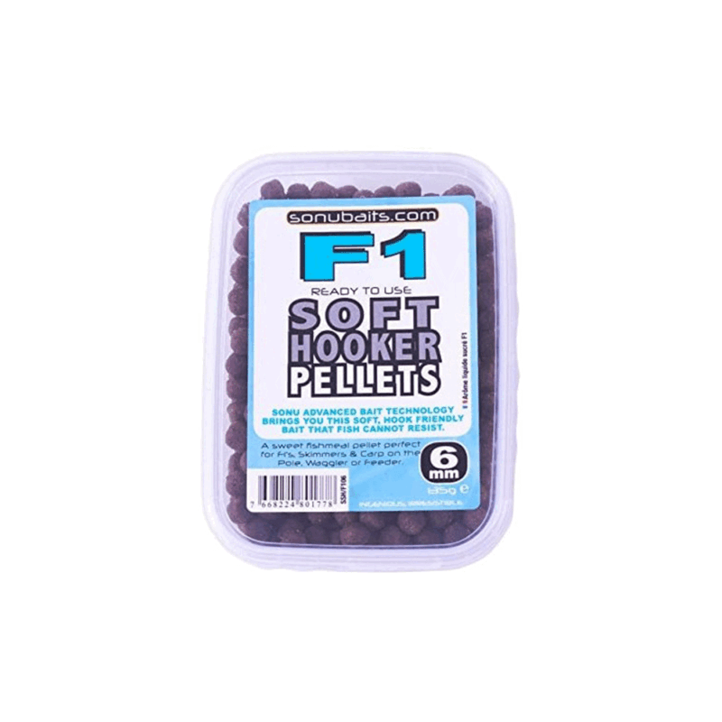 SONUBAITS - F1 SOFT HOOKER PELLETS 135g