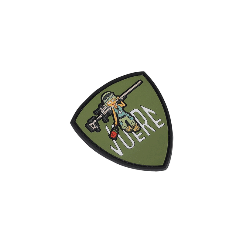 PATCH - VOERE Girl - Emblem (VOERE X4) (CON VELCRO) - immagine 2