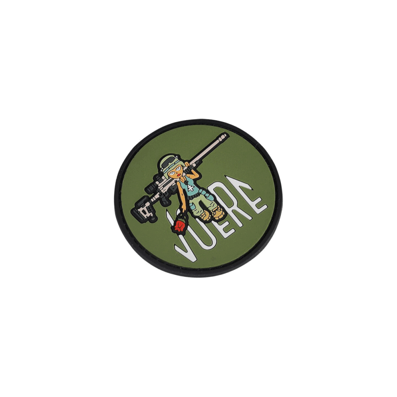 PATCH - VOERE Girl - round (VOERE X4) (CON VELCRO) - immagine 2