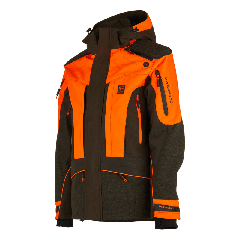GIACCA - UNIVERS - CACCIA MERANO MICROFIBRA U-TEX Verde/Arancio - immagine 3