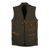 GILET - UNIVERS - CACCIA MICROFIBRA U-TEX Verde/Arancio