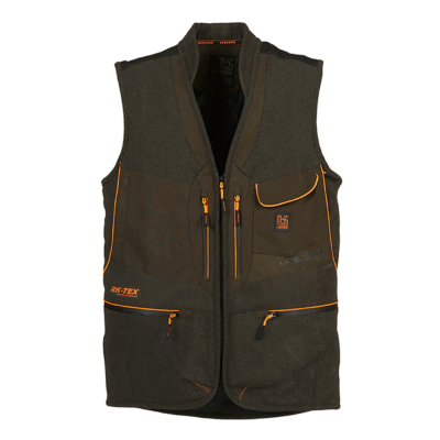 GILET - UNIVERS - CACCIA MICROFIBRA U-TEX Verde/Arancio