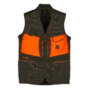 GILET - UNIVERS - CACCIA MICROFIBRA U-TEX Verde/Arancio