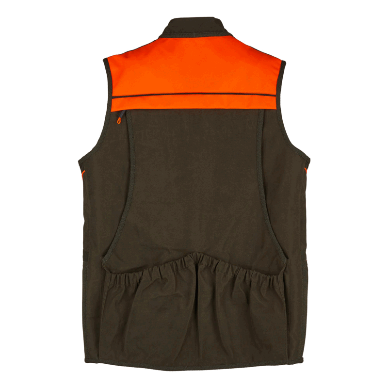 GILET - UNIVERS - CACCIA MICROFIBRA U-TEX Verde/Arancio - immagine 2