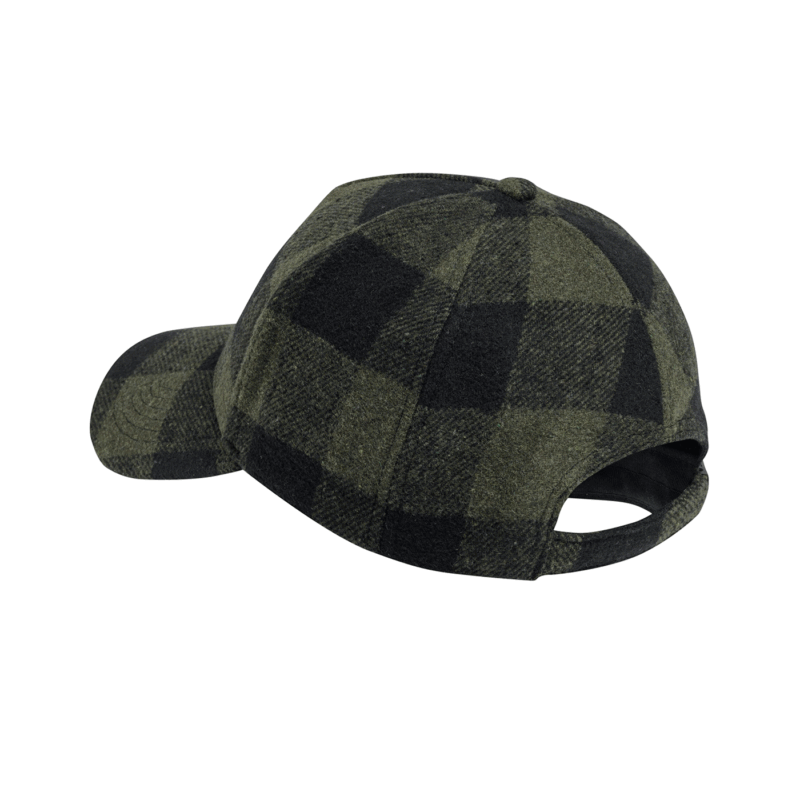 CAPPELLO - BERETTA - LODGE CHECKERED CAP Green Moss Check - immagine 2