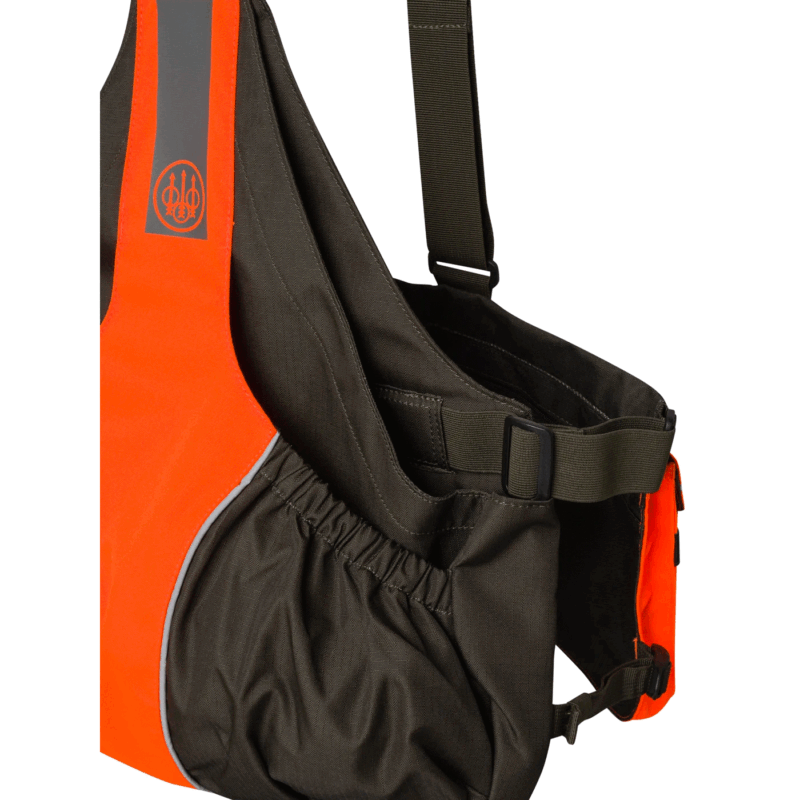 GILET - BERETTA - STRAP EVO VEST Green Moss & Orange - immagine 5