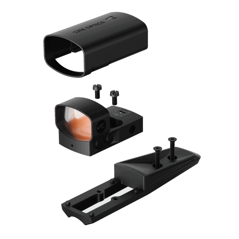 RED DOT - KITE OPTICS - KX 1 BRG MOUNT 3MOA / BL - immagine 2