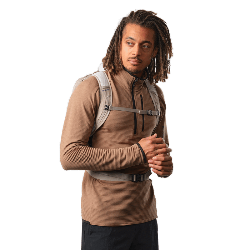 ZAINO - SALOMON - TRAILBLAZER 10 VINTAGE Khaki / Glacier Gray - immagine 3