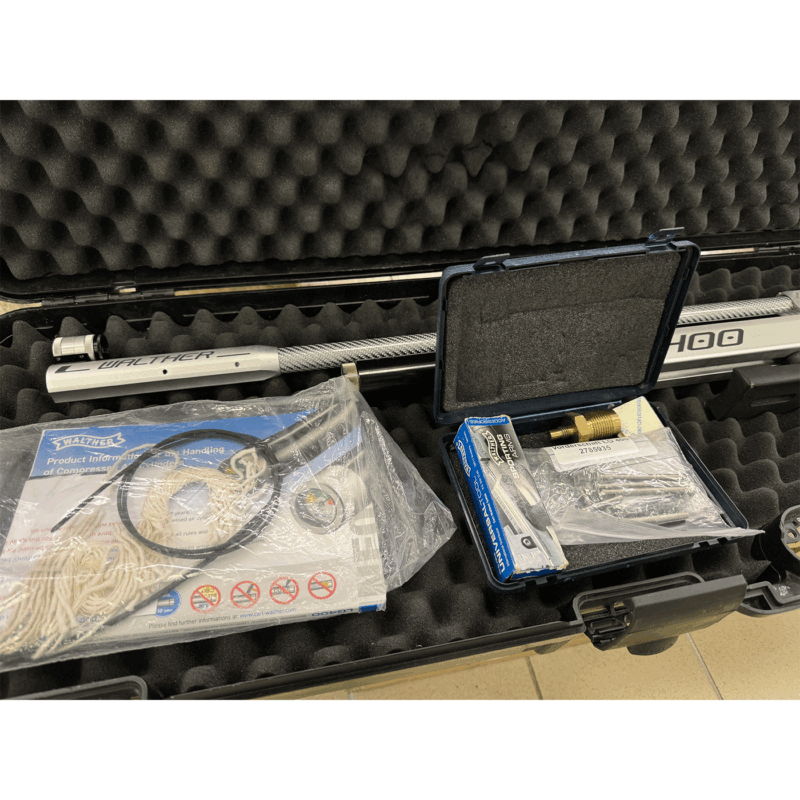 USATO - CARABINA - WALTHER MOD. LG-400 COMPETITION SILVER cal. 4.5 - immagine 9