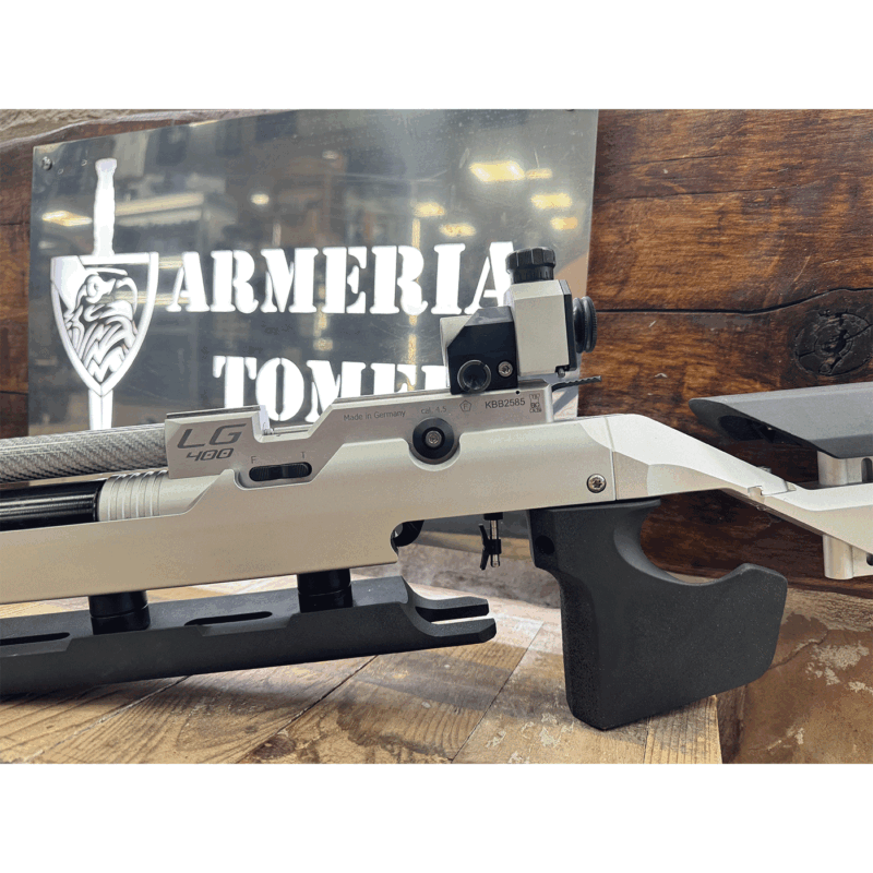 USATO - CARABINA - WALTHER MOD. LG-400 COMPETITION SILVER cal. 4.5 - immagine 5