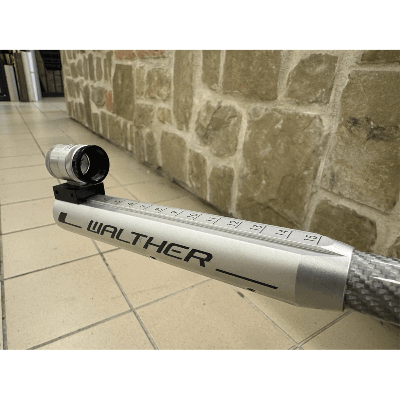 USATO - CARABINA - WALTHER MOD. LG-400 COMPETITION SILVER cal. 4.5 - immagine 7