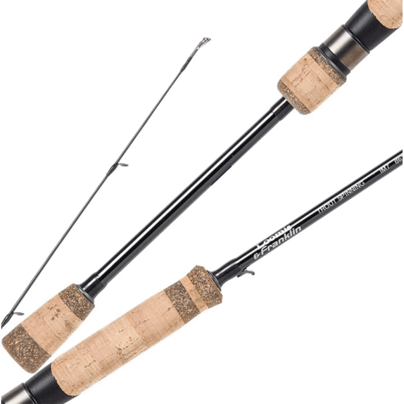 LOOMIS & FRANKLIN - TROUT SPINNING IM7 6'6" TS662SLF | 1.98m | 1/16-5/16oz (2-8g) | 4-8lb | POWER LIGHT ACTION FAST - immagine 4