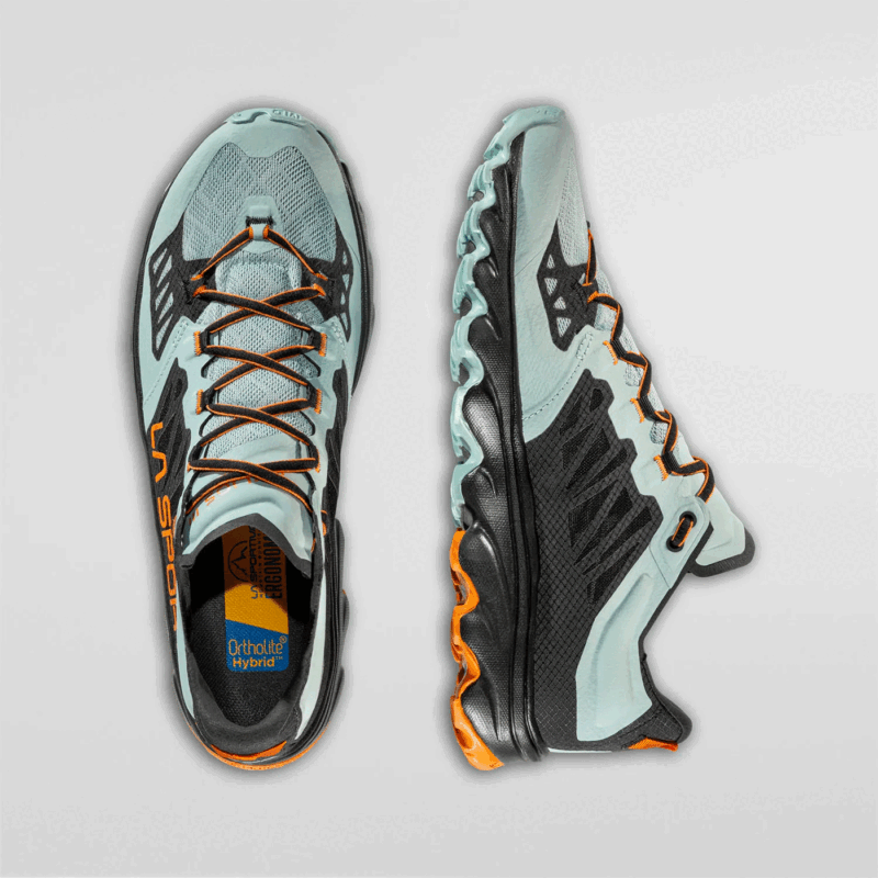 SCARPE - UOMO - LA SPORTIVA - HELIOS III Black/Hawaiian Sun - immagine 4