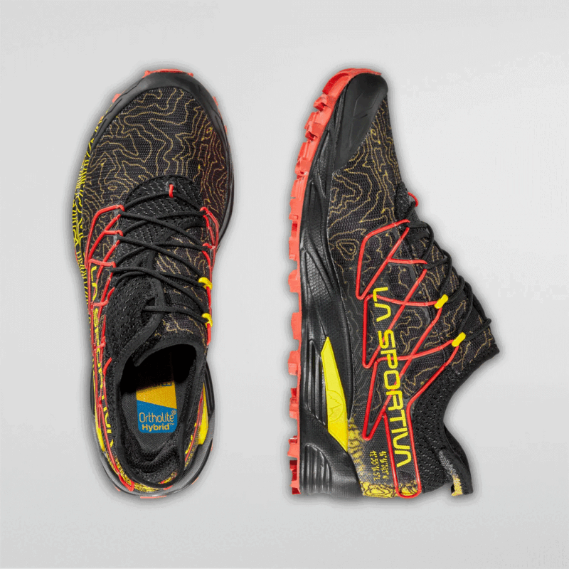 SCARPE - UOMO - LA SPORTIVA - MUTANT Black/Yellow - immagine 4