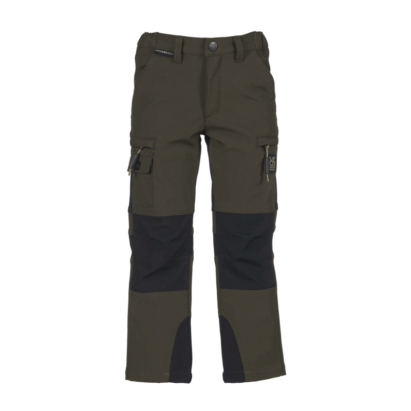 PANTALONE - UNIVERS - BIMBO/A - SOFTSHELL U-TEX JUNIOR VERDE - immagine 3