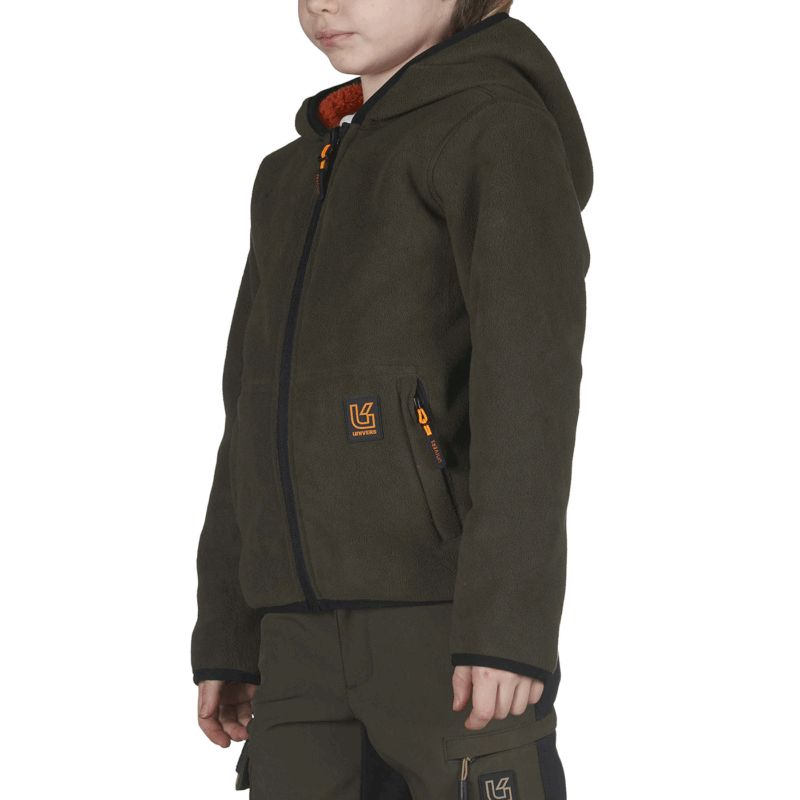 GIACCA - UNIVERS - BIMBO/A - DUBBED REVERSIBILE JUNIOR Verde/Arancio - immagine 8