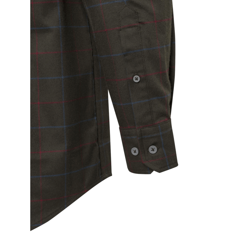 CAMICIA - BERETTA - JARGO STRETCH SHIRT Bark & Burgundy Check - immagine 4