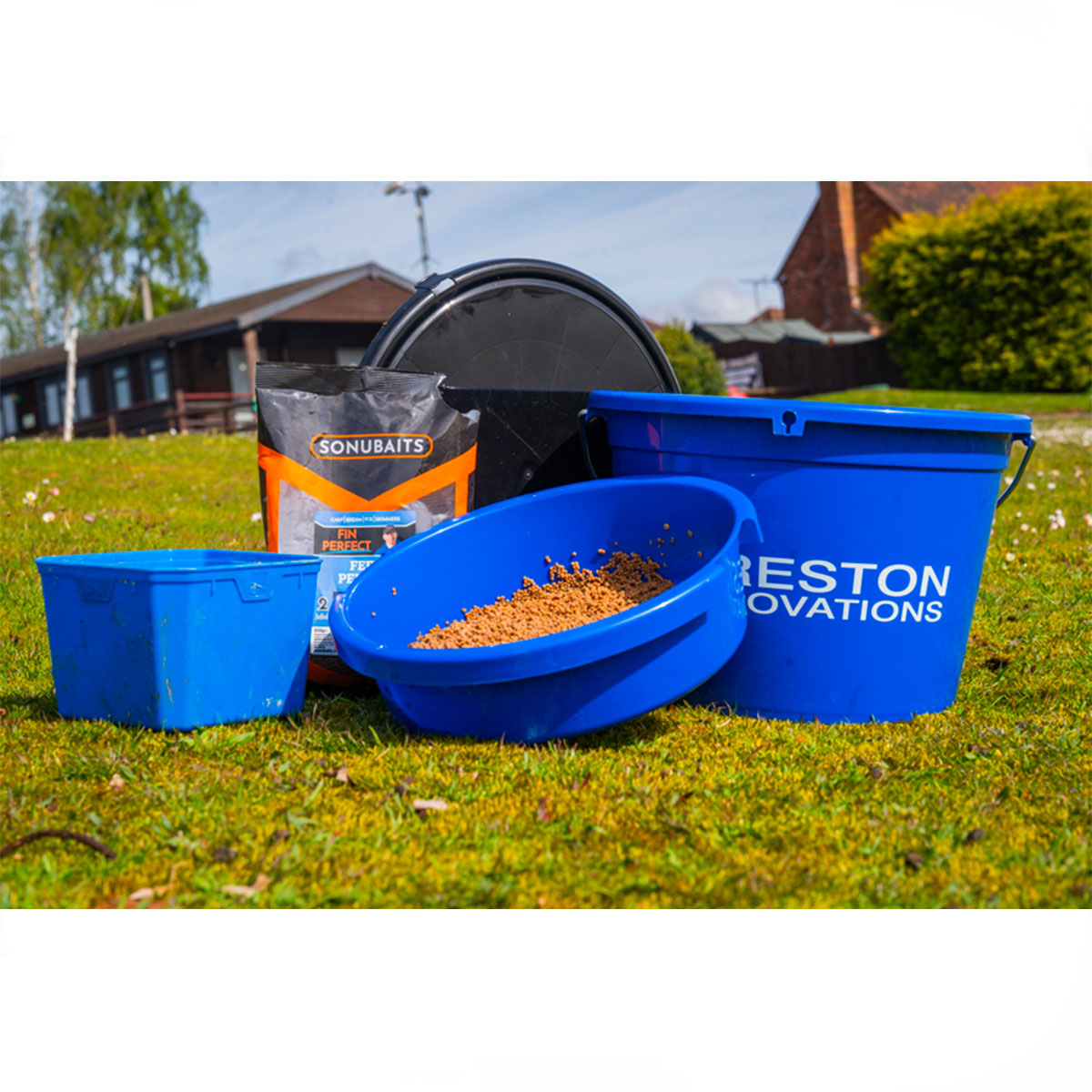 PRESTON - SECCHIO CON COPERCHIO E BACINELLA 13L BUCKET SET - immagine 4