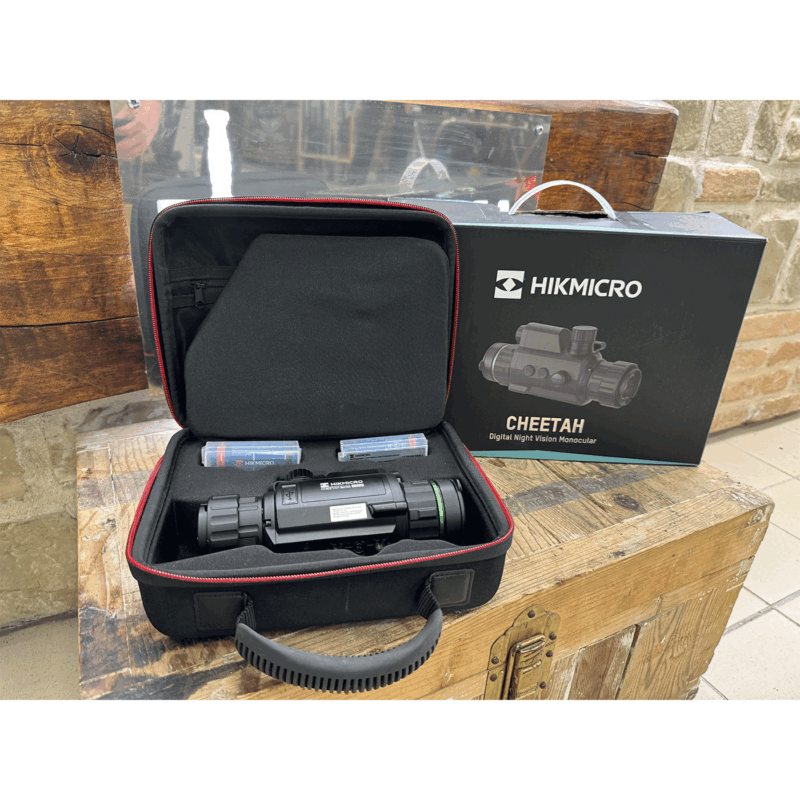 USATO - HIKMICRO - CHEETAH Digital Night vision Monocular CLIP-ON Torcia 850nm con Reticolo - immagine 6