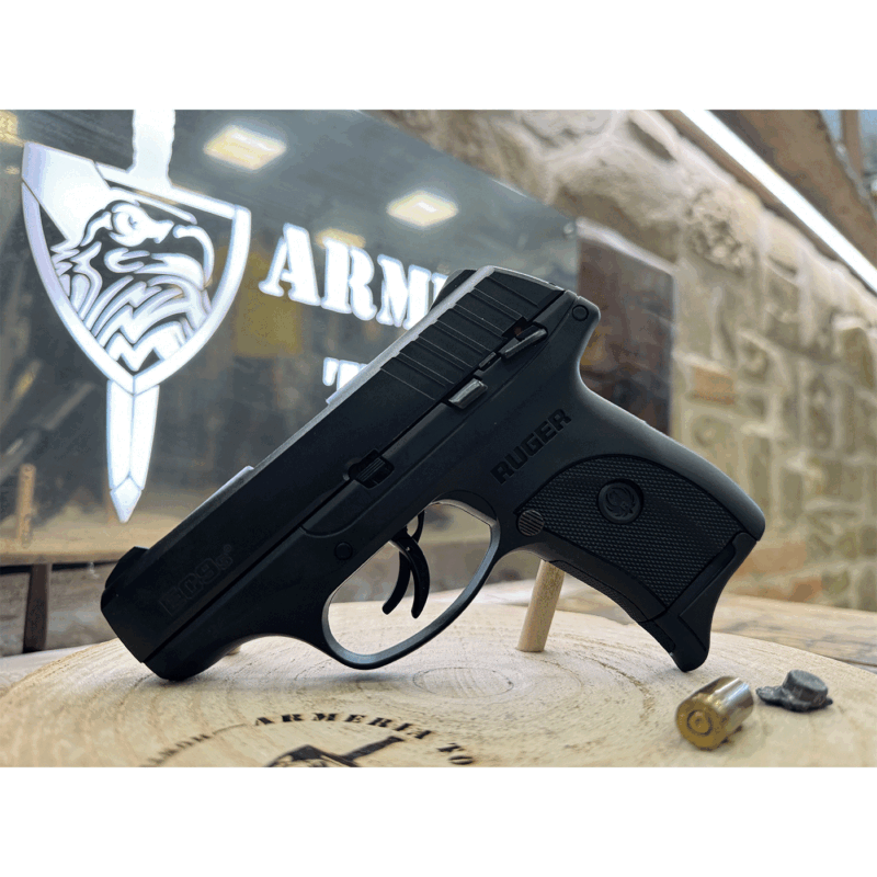 USATO - PISTOLA - RUGER MOD. EC9S 9 LUGER 3.1″ BLACK 7C+1C