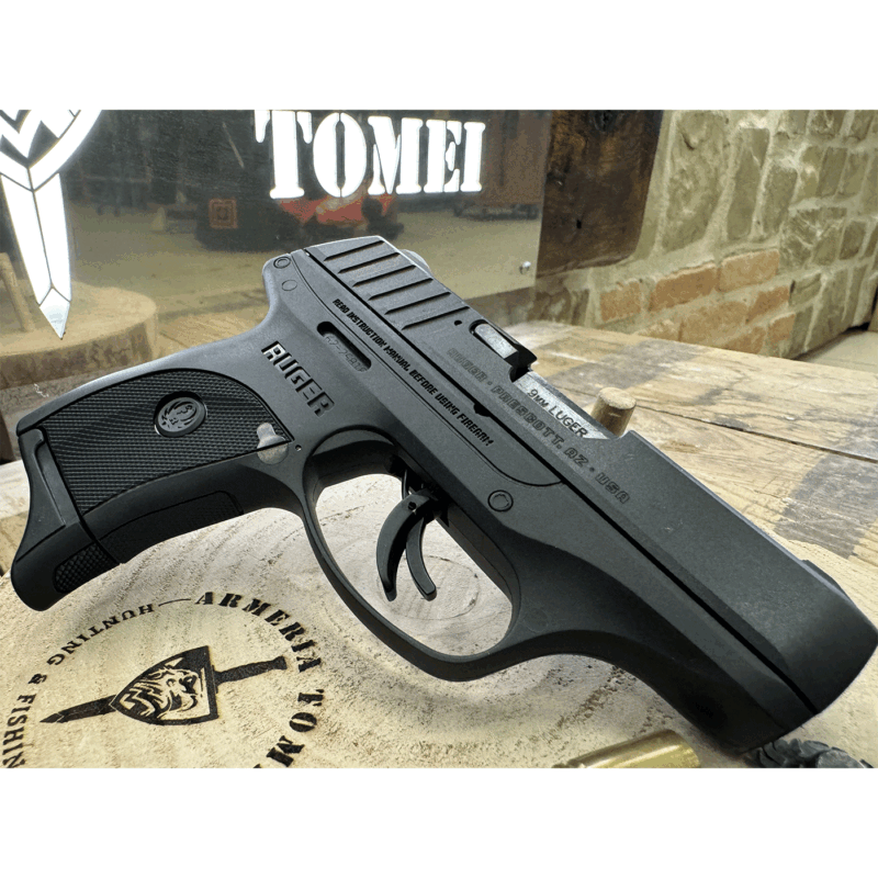 USATO - PISTOLA - RUGER MOD. EC9S 9 LUGER 3.1″ BLACK 7C+1C - immagine 4