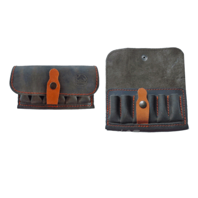 LA NUOVA REGINA - GIBERNA ETERNAL CON PATTA DI COPERTURA TUTTA IN PELLE PRIMA SCELTA – 6 CELLE – TUTTI I CALIBRI – MADE IN ITALY