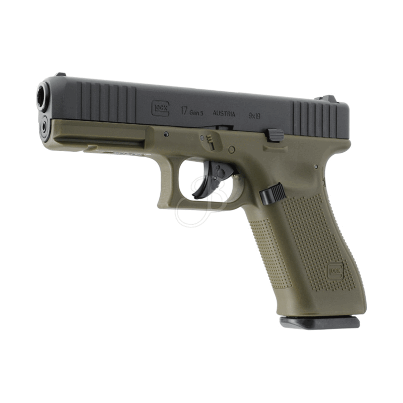 PISTOLA - UMAREX - GLOCK 17 GEN5 CO2 4.5 GRECN - immagine 3