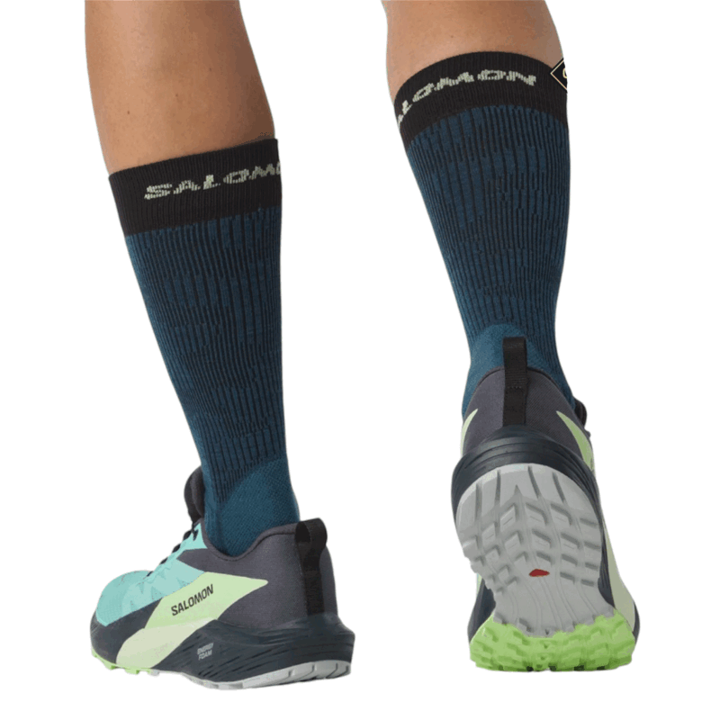 SALOMON - DONNA - SENSE RIDE 5 GTX W Blue Radiance / Green Ash / India Ink - immagine 8