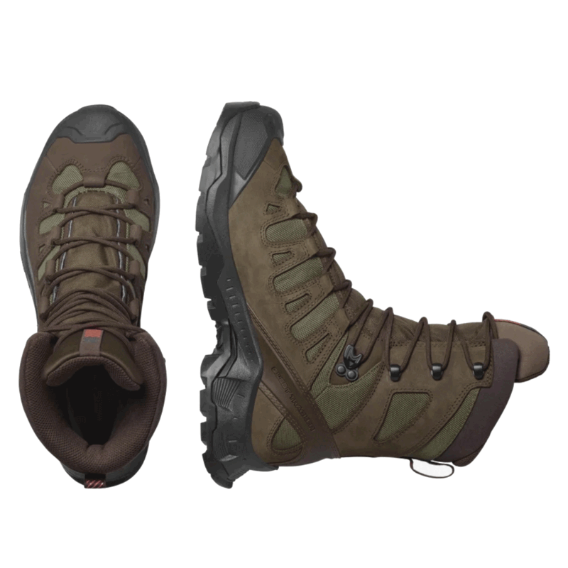 SALOMON - UOMO - QUEST TRACKER HIGH GTX Earth Brown / Ranger Green / Black - immagine 2