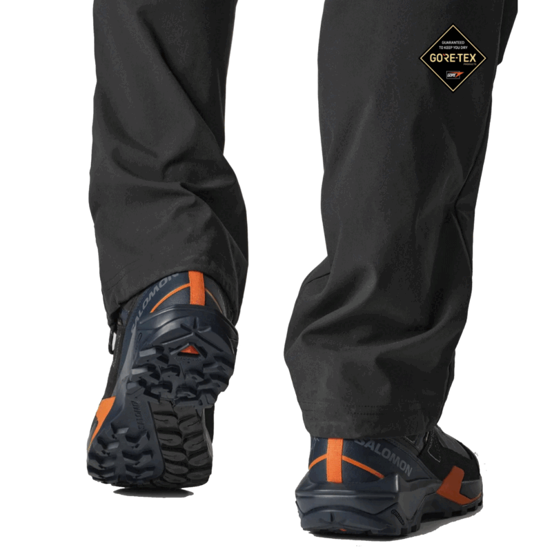 SALOMON - UOMO - X ULTRA ALPINE MID GTX Blue Nights / Black / Red Orange - immagine 8