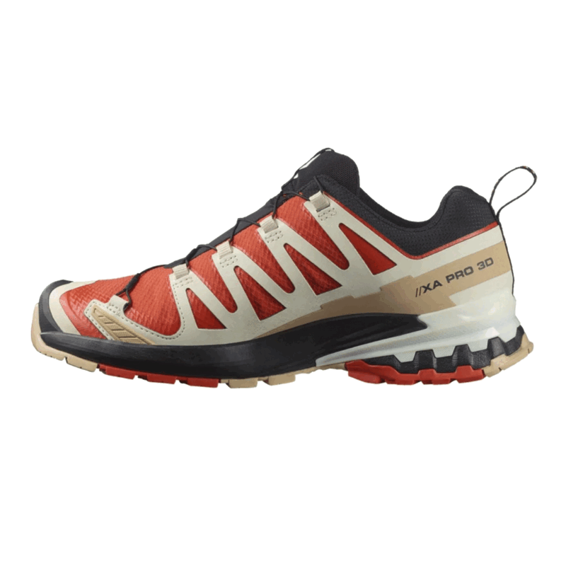 SALOMON - UOMO - XA PRO 3D V9 GTX Aurora Red / Safari / White - immagine 4