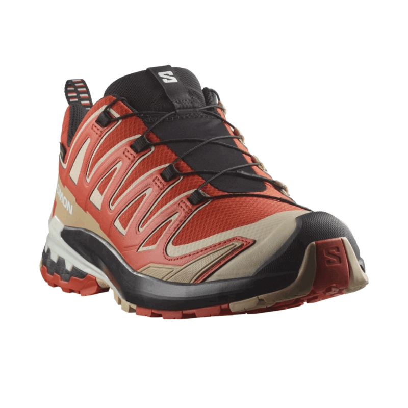 SALOMON - UOMO - XA PRO 3D V9 GTX Aurora Red / Safari / White - immagine 6