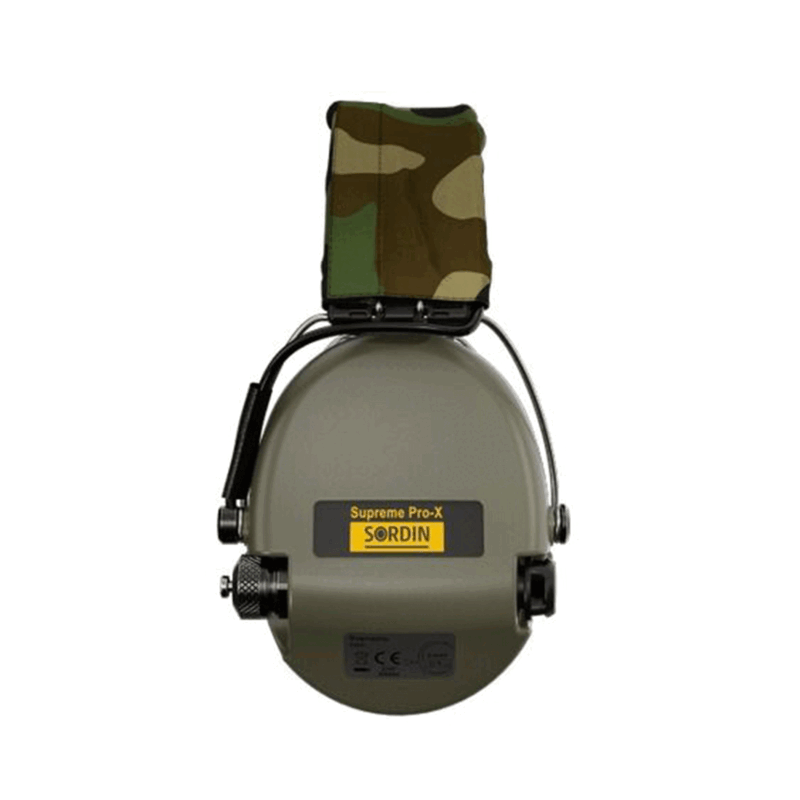 CUFFIE DA TIRO - SORDIN - SUPREME PRO-X HEADBAND Green - immagine 2