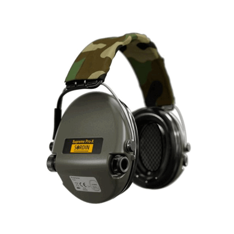 CUFFIE DA TIRO - SORDIN - SUPREME PRO-X HEADBAND Green - immagine 4