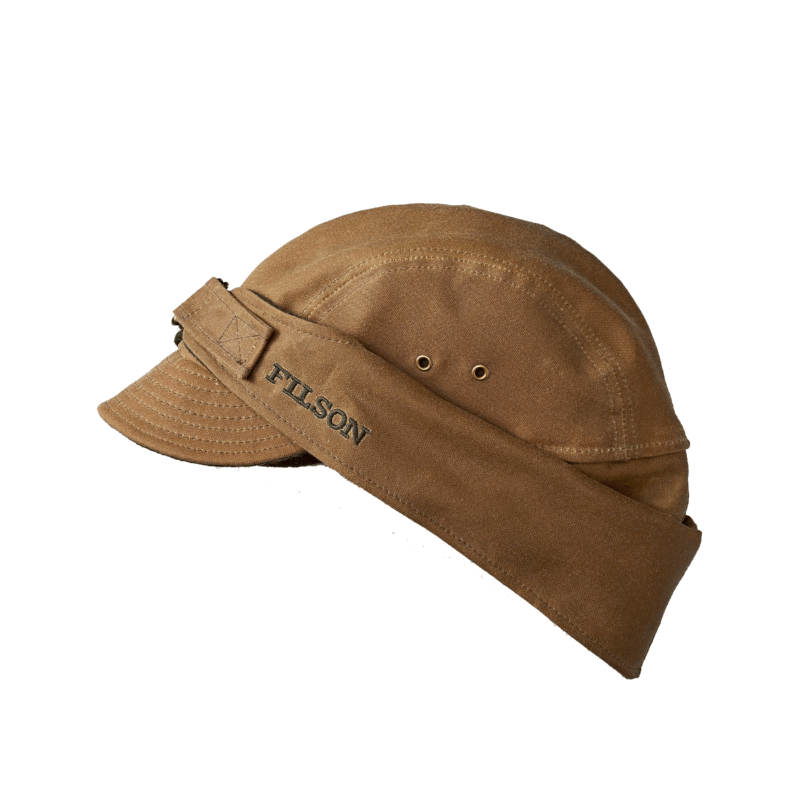 FILSON - TIN CLOTH WILDFOWL HAT Dark Tan - immagine 2