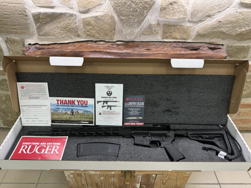 USATO - CARABINA - RUGER MOD. AR-556 MPR cal. 223 Rem. 18″ FB(S) - immagine 6