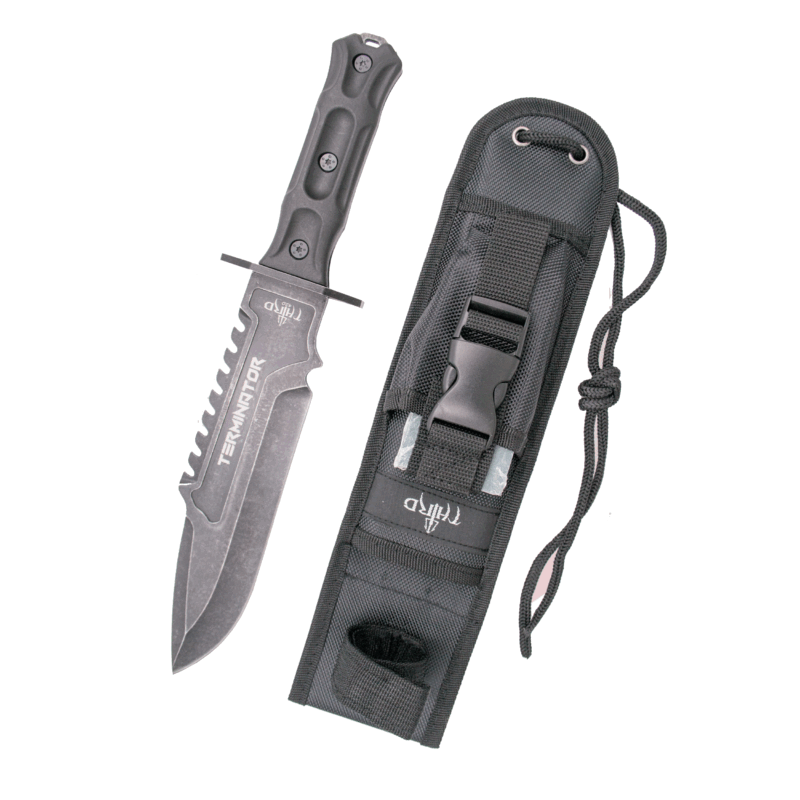 COLTELLO - THIRD - “TERMINATOR” LAMA ACCIAIO 22CM