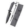COLTELLO - THIRD - TACTICAL KNIFE LAMA ACCIAIO 17,5CM