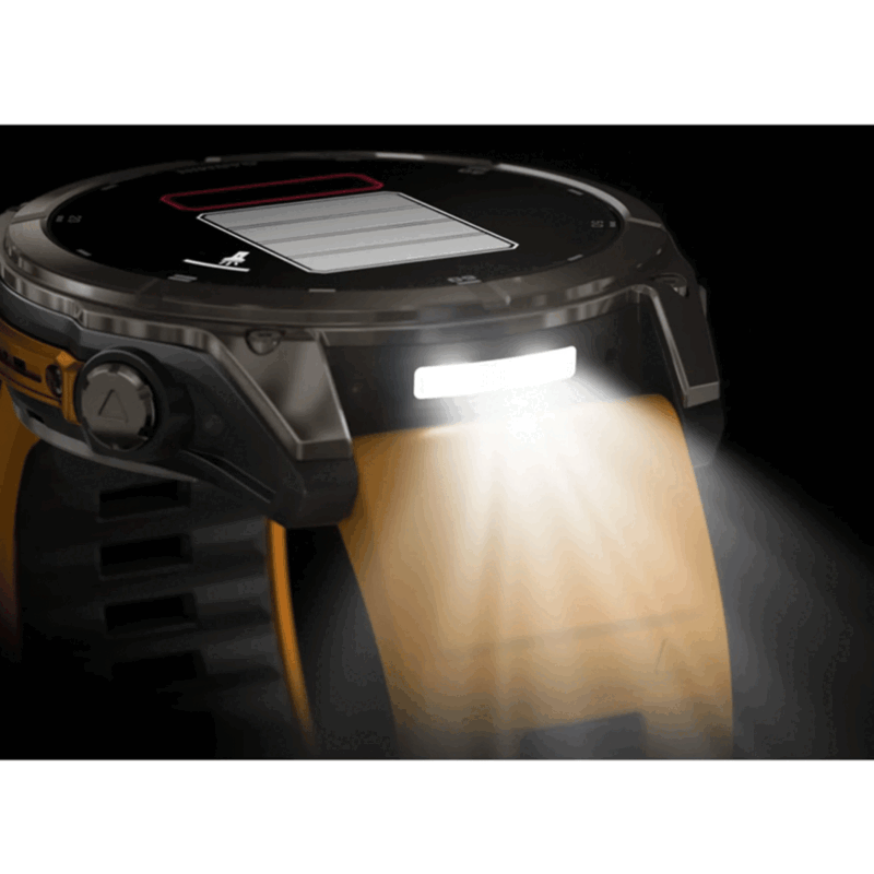 OROLOGIO - GARMIN - FĒNIX® 8 | 47MM | AMOLED | SAPPHIRE | Titanium & Spark Orange - immagine 10
