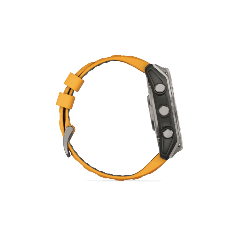 OROLOGIO - GARMIN - FĒNIX® 8 | 47MM | AMOLED | SAPPHIRE | Titanium & Spark Orange - immagine 5