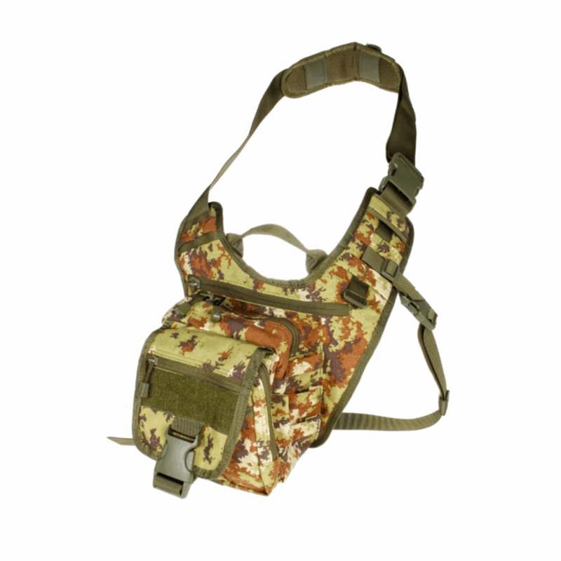 CONDOR USA  - BORSA MONOSPALLA A SCOMPARTI 156 VEGETATO