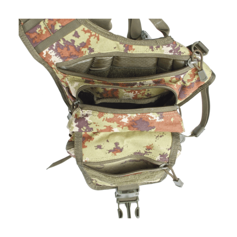 CONDOR USA  - BORSA MONOSPALLA A SCOMPARTI 156 VEGETATO - immagine 4