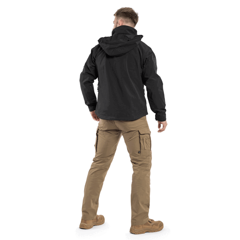GIACCA - MIL-TEC - SOFTSHELL JACKET Black | SCU 14 - immagine 3