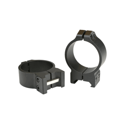 WARNE - MAXIMA 34MM MEDI MATTE FIXED SCOPE RINGS STEEL 231M