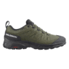 SALOMON - UOMO - X WARD LEATHER GTX Deep Lichen Green / Black / Olive Night