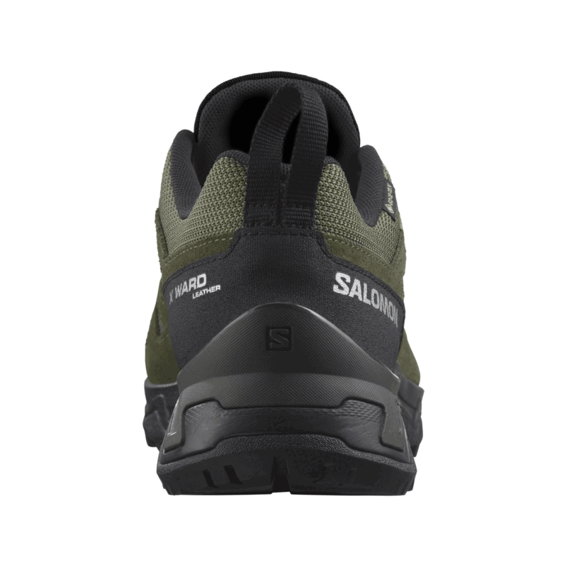 SALOMON - UOMO - X WARD LEATHER GTX Deep Lichen Green / Black / Olive Night - immagine 4